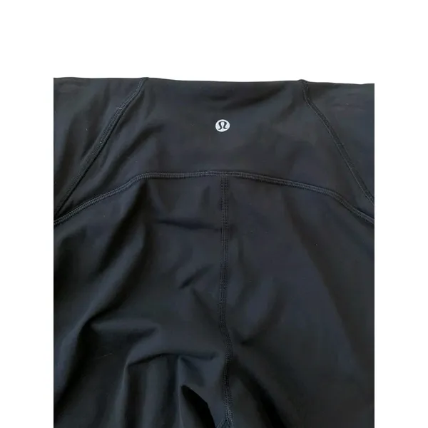 Lululemon Wunder Under High-Rise Mesh Crop 23" -‎ Black - Size 10 - Image 5