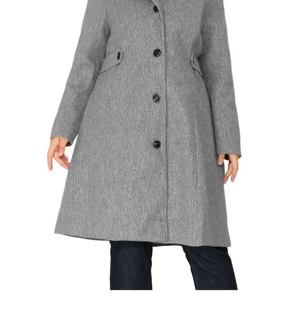 NWT Agnes Orinda Gray Coat Size 1X - Image 2
