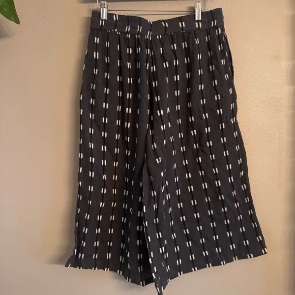 GARNET HILL Cropped Gauze Palazzo Pants‎ - Image 6