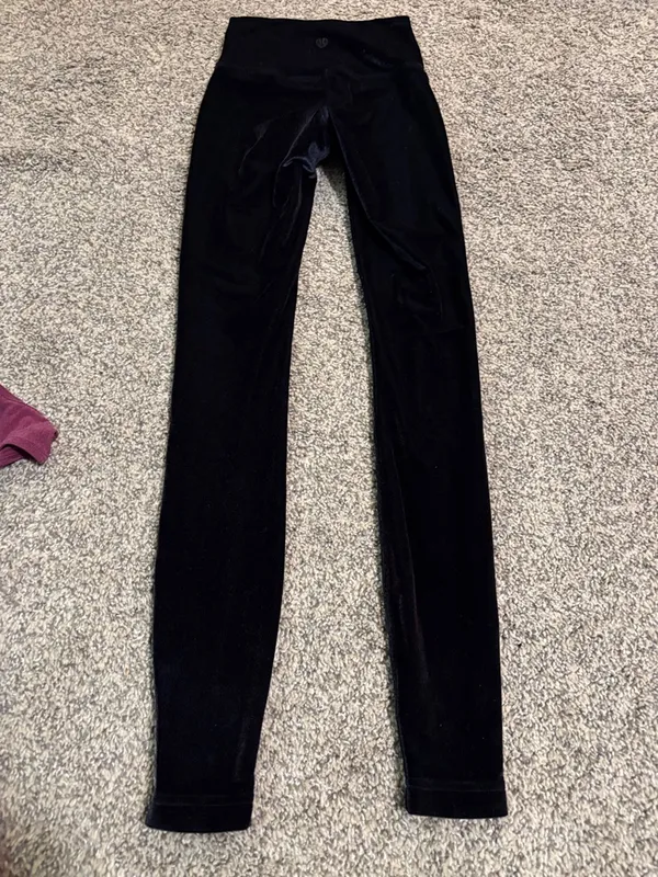 Lululemon Wunder Lounge High-Rise Tight 28" *Velvet size 0 - Image 4