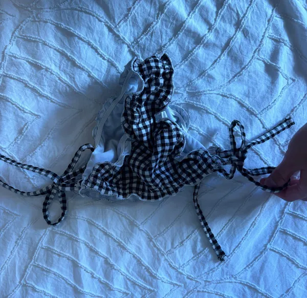 Checkered Bikini Bottoms - Image 3