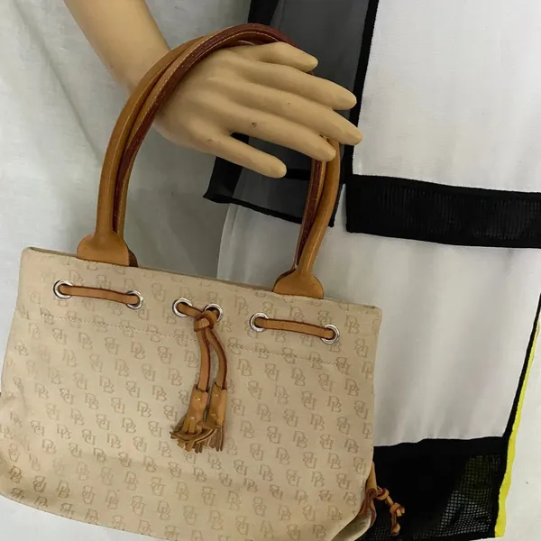 Dooney & Bourke Medium Fabric Handbag - Image 8
