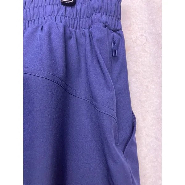 Fabletics Downtown Wide Leg Pant Women XL Purple Relaxed Fit Sweat Wicking Sport - Image 7