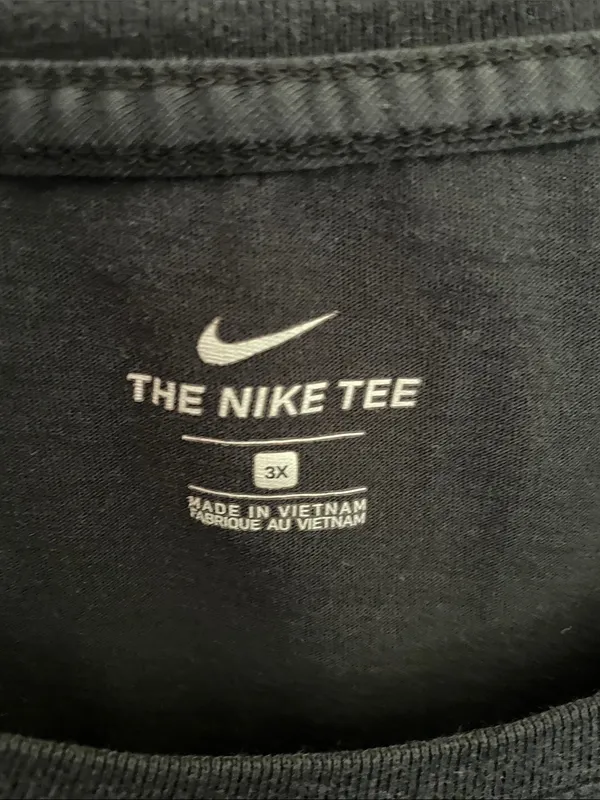The Nike Tee Floral Swoosh 3X Activewear Workout Lounge - Image 3