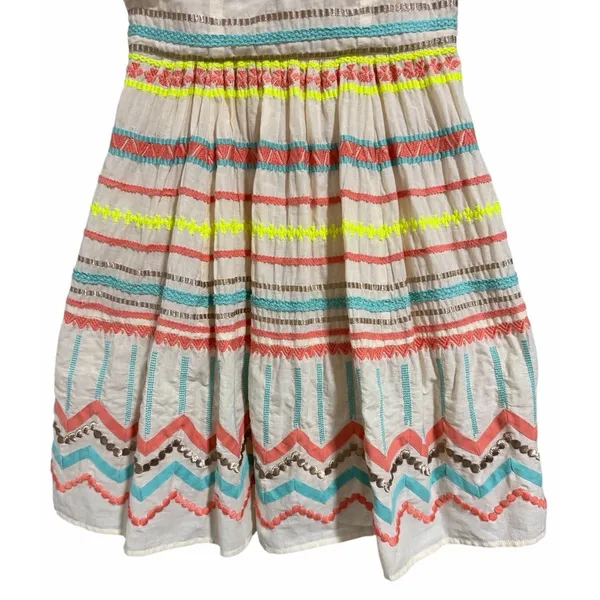 Anthropologie Plenty by Tracy Reese Striped Sunglow Dress Women's Size 4‎ - Image 5