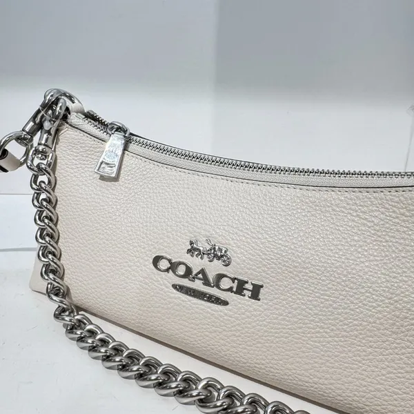 NWT Coach Charlotte Shoulder Bag cl407 with rainbow chain - Image 5