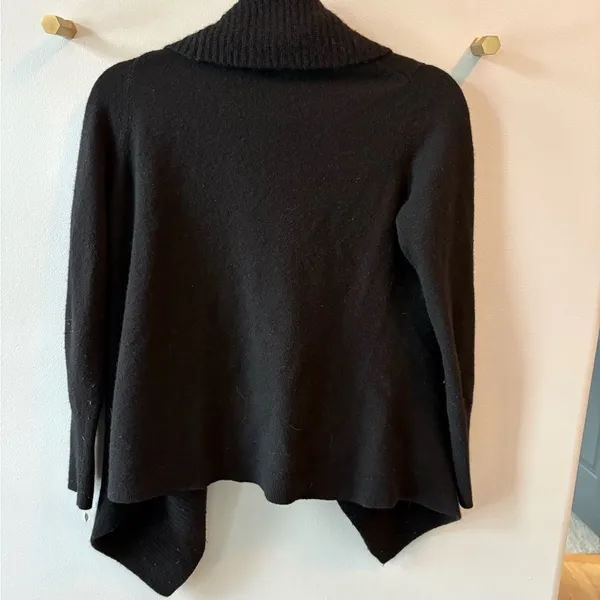 Banana Republic Black Open Front Cardigan Sweater - Image 3