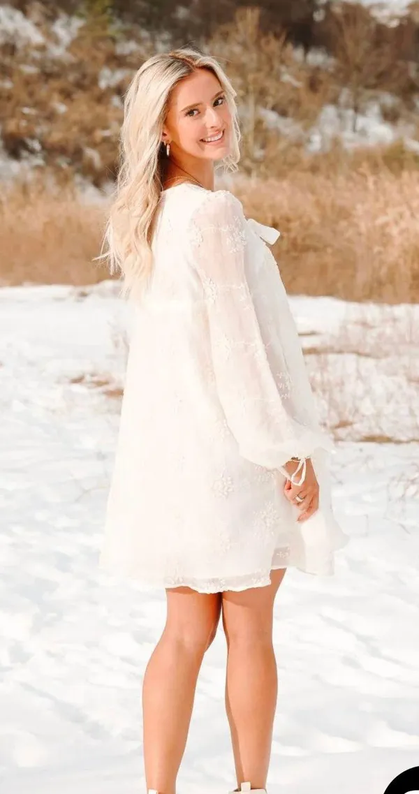 The Muse Boutique Dress White - Image 2
