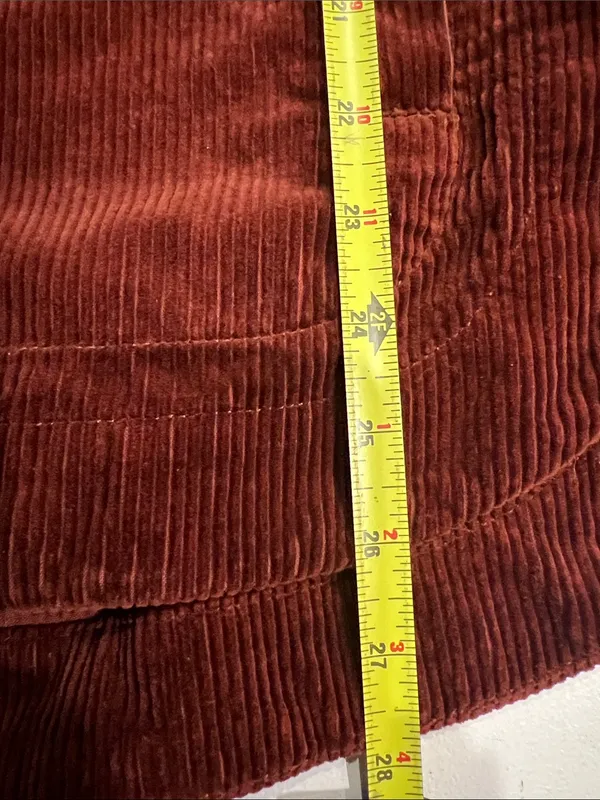 Madewell Corduroy Yorkway Shirt-Jacket Stained Mahogany MShacket Oversized M - Image 5