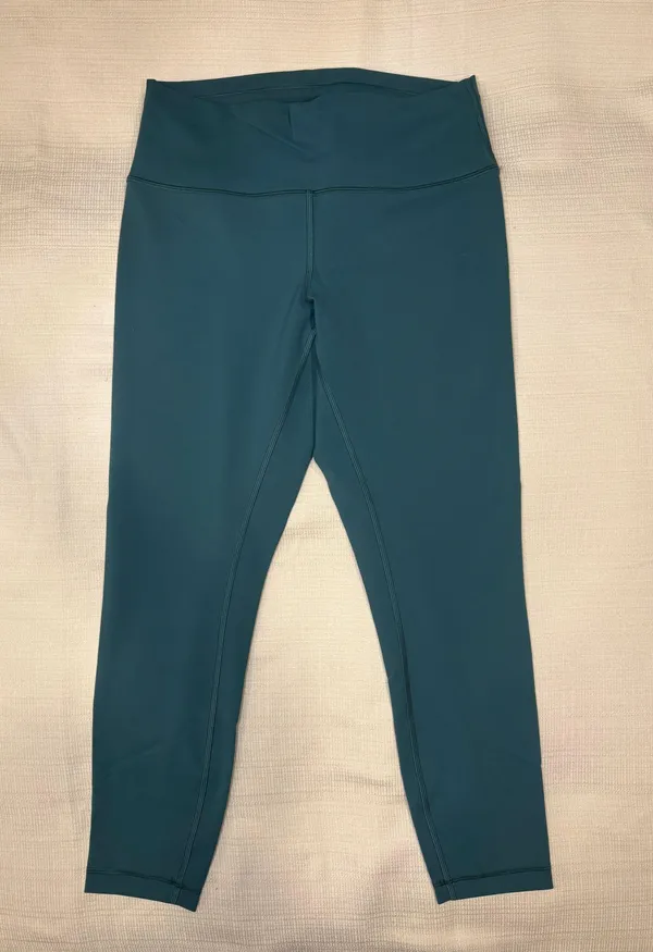 Lululemon Wunder Train High Rise Leggings 25” - Green Jasper - Image 4