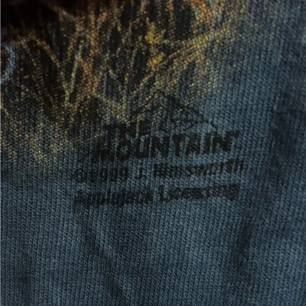 NWOT 1999 The Mountain Vintage Animal Tie-Dye Tee sz L Y2K - Image 4