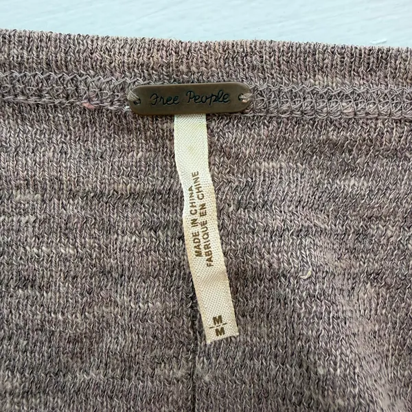Free People Wild horses brown Henley tunic top - Image 7
