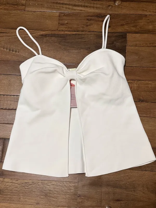 Cult Gaia Lennon Knit Tank Top Medium - Image 3