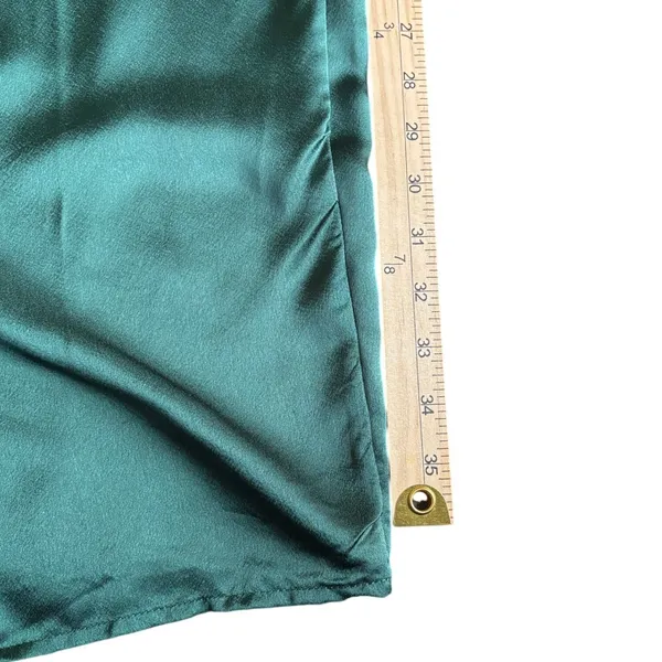 PrettyLittleThing Emerald Green Bohemian Slip Cocktail Bohemian Party Dress,‎ 10 - Image 8