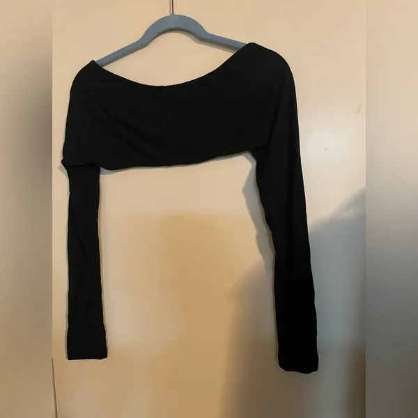Women Crop Shrug Tops Casual Sun Protection Long Sleeve Cardigan - Image 4