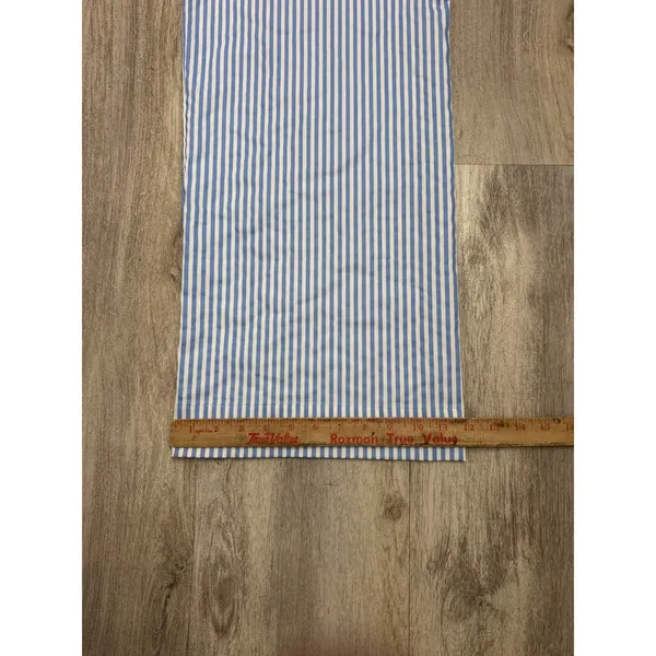 Miou Muse Blue White Striped High Rise Wide Leg Pants New Size Medium - Image 9