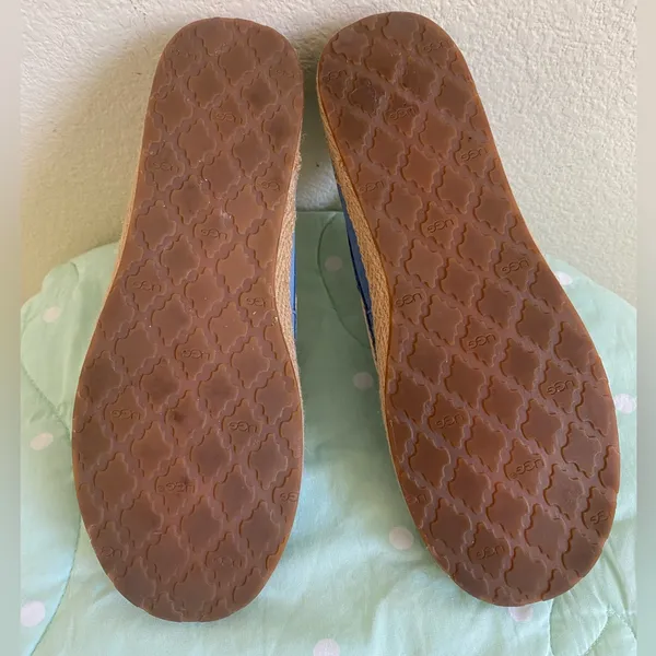 UGG Blue Chivon Shoes Womens size 6 - Image 12