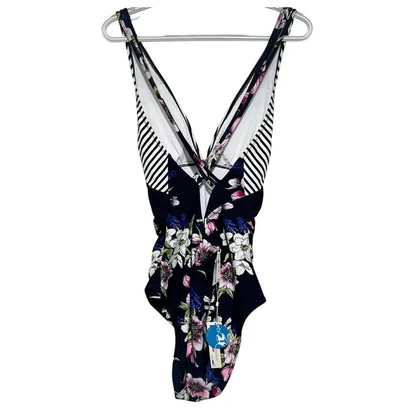 Cupshe Women's Floral Fit and Comfort 4 Way Stretch One Piece Swimsuit Size‎ XXL - Image 2
