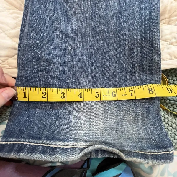 Miss Me Bootcut Bling Western Cowboy Denim Grunge Hip Hop Kendrick Jeans Size 28 - Image 6