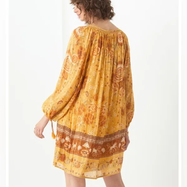 Spell Mystic Tunic Dress Sunflower Large - Image 5