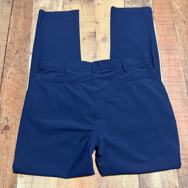 PGA Tour Wmns Navy Blue Performance Pants Sz L Sz 32 Athlete Golf Active Pockets - Image 5