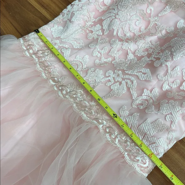 Pink tulle formal Size 14 - Image 7