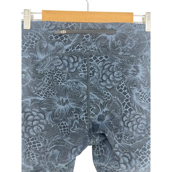 Lululemon Speed Up Crop 21 Luxtreme Mach Blue Black 10‎ - Image 12