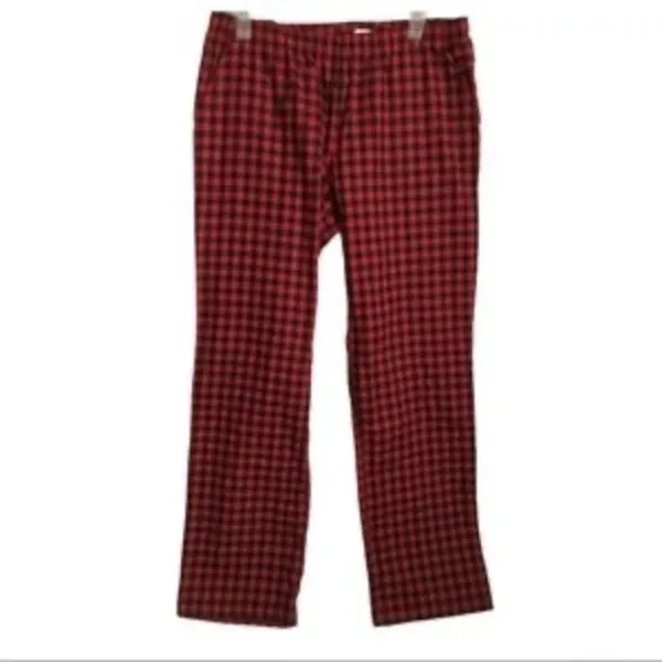 Dip Sleepwear PJ/Pajama Red & Black Check Plaid - Image 3