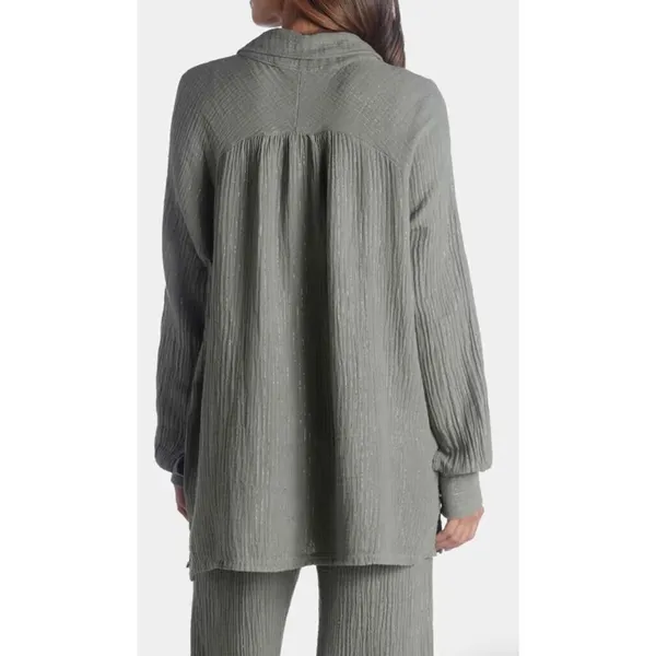 Adeline Long Sleeves Cardigan‎ Top size large - Image 3