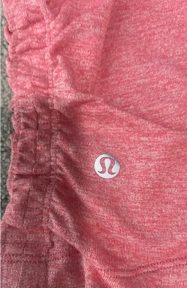 Discontinued coral cinched lululemon tank top - Image 3