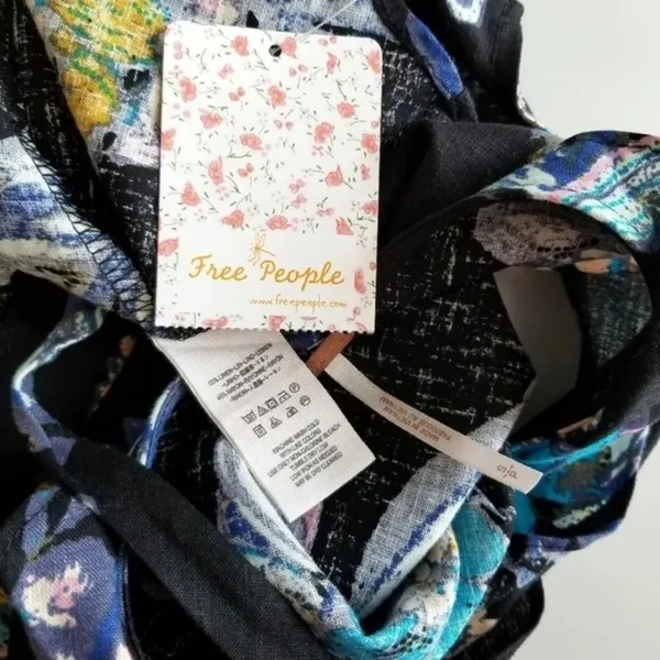 FREE PEOPLE‎ Summer In Tulum Floral Tunic S - Image 11