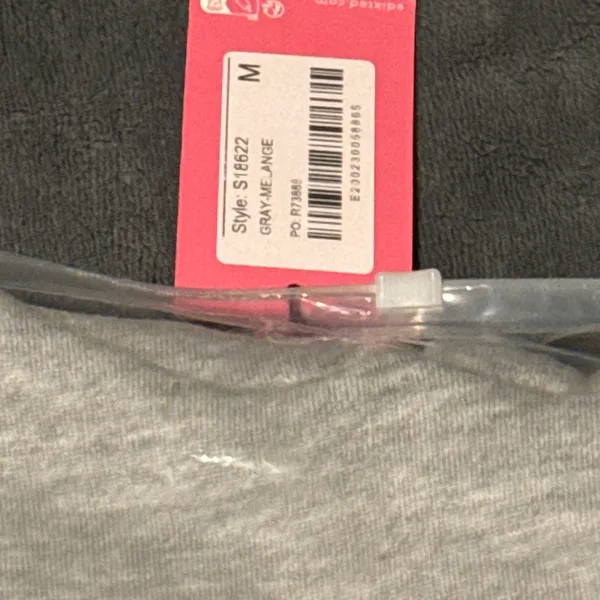 Edikted hooded gray sweatshirt with leopard print number 8 Size M #edikted #leopard - Image 2