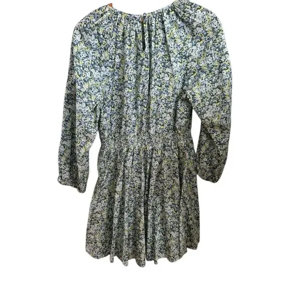 J.Crew Palermo smocked-waist mini dress in Liberty Thorpe Hill fabric M - Image 5