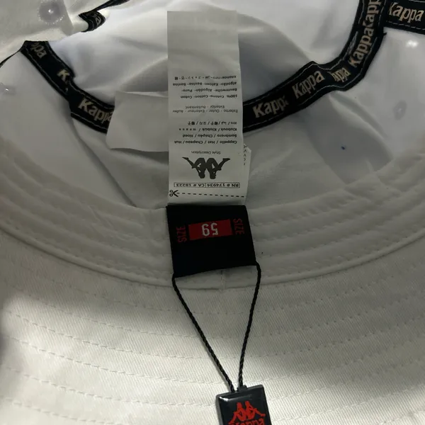 White and blue rolling loud Kappa bucket hat - Image 4