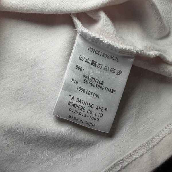 A Bathing Ape Women XS Short Sleeve Graphic T-Shirt - Image 3