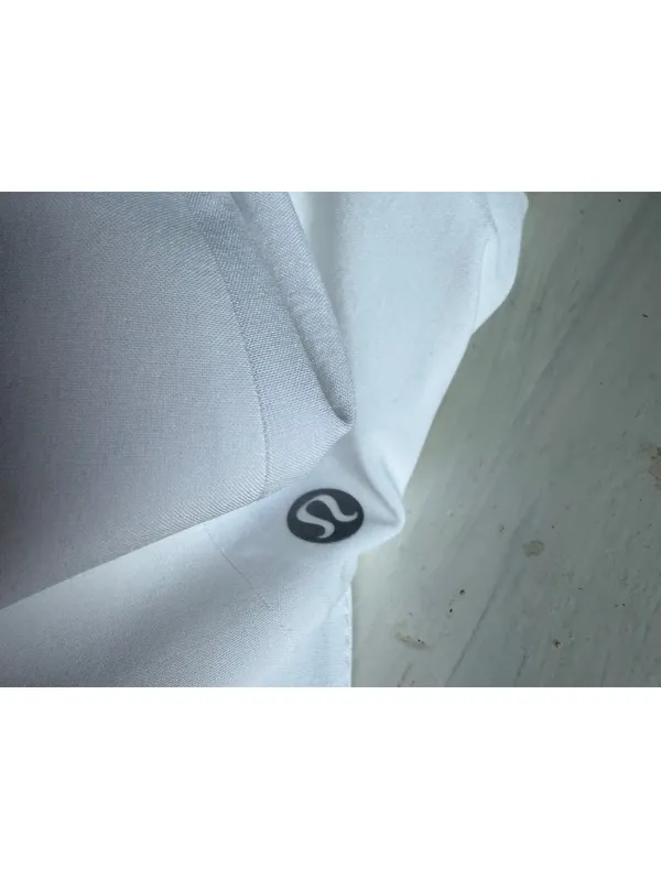 Lululemon White Adjustable Baseball Cap - Image 2