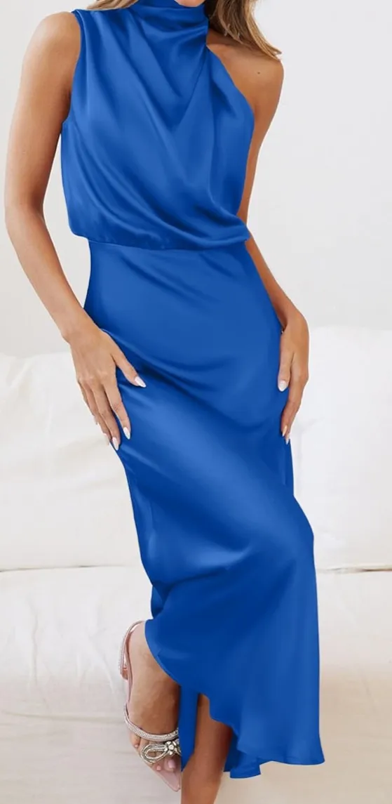 Amazon Women Cocktail Maxi Wedding Guest Dress Spring - Image 5