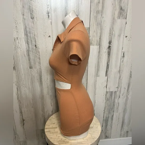 Brown dress Brown - Image 2