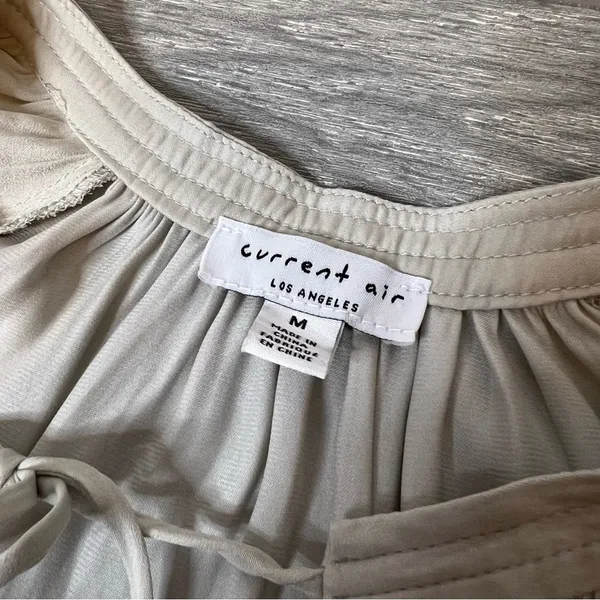 Current Air tiered pleat skirt mini dress sz M‎ anthropologie - Image 3