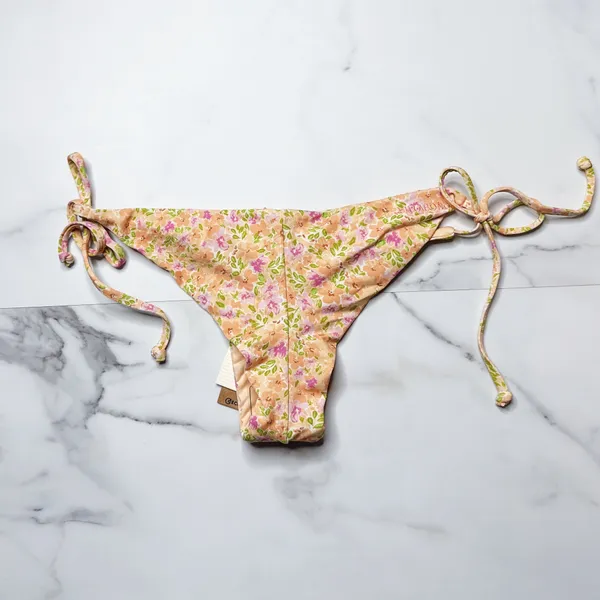 NWT Billabong Summer Breeze Tie Tanga Bikini Bottom - Image 4