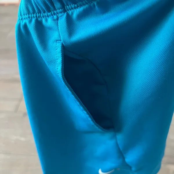 Nike Turquoise Dri-FIT Athletic Shorts - Image 6