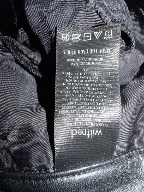 The Melina Aritzia Vegan Leather Pants - Image 5