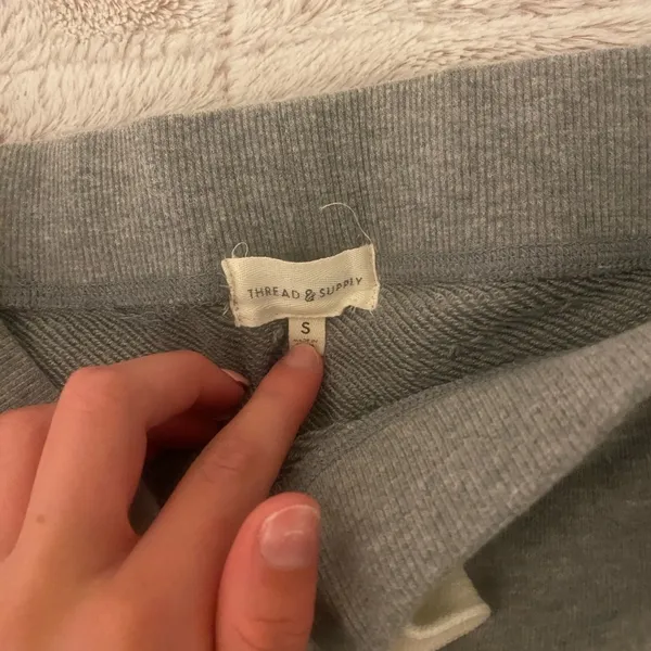 Dry Goods grey open leg sweatpants- small - Image 2