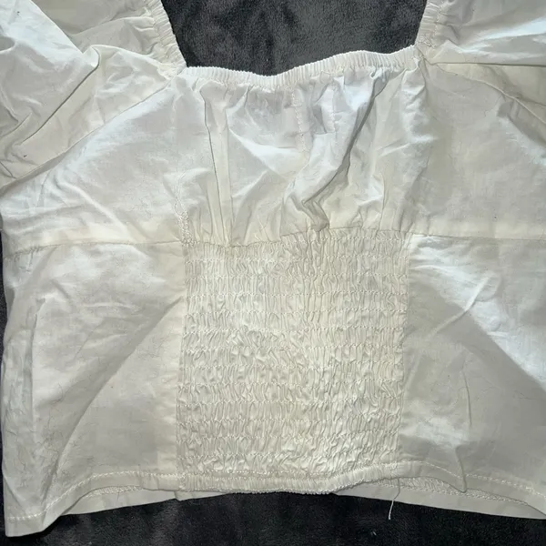 Princess Polly Abe Crop Top in Lemon Size 2 New with tag - Image 11