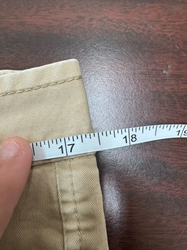 L.L. Bean Khaki Favorite Fit Size 8 - Image 7