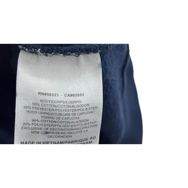 Y2K Nike Syracuse Hoodie Navy Blue Orange Mens Large Sweatshirt University - Image 5