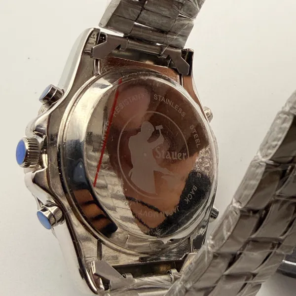 Stauer Compendium Hybrid Chronograph Watch - Oversized Sporty Timepiece - Image 7