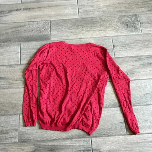 Love crazy polka dot sweater Red Size M - Image 4