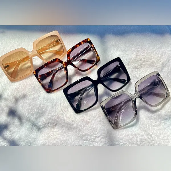 Modern Gradient Butterfly sunglasses (GRAY) Gray - Image 2