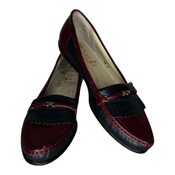 Vintage Penaljo Leather Loafers‎ Size 7.5 - Image 2